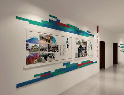 天全企业文化墙用什么材料好？