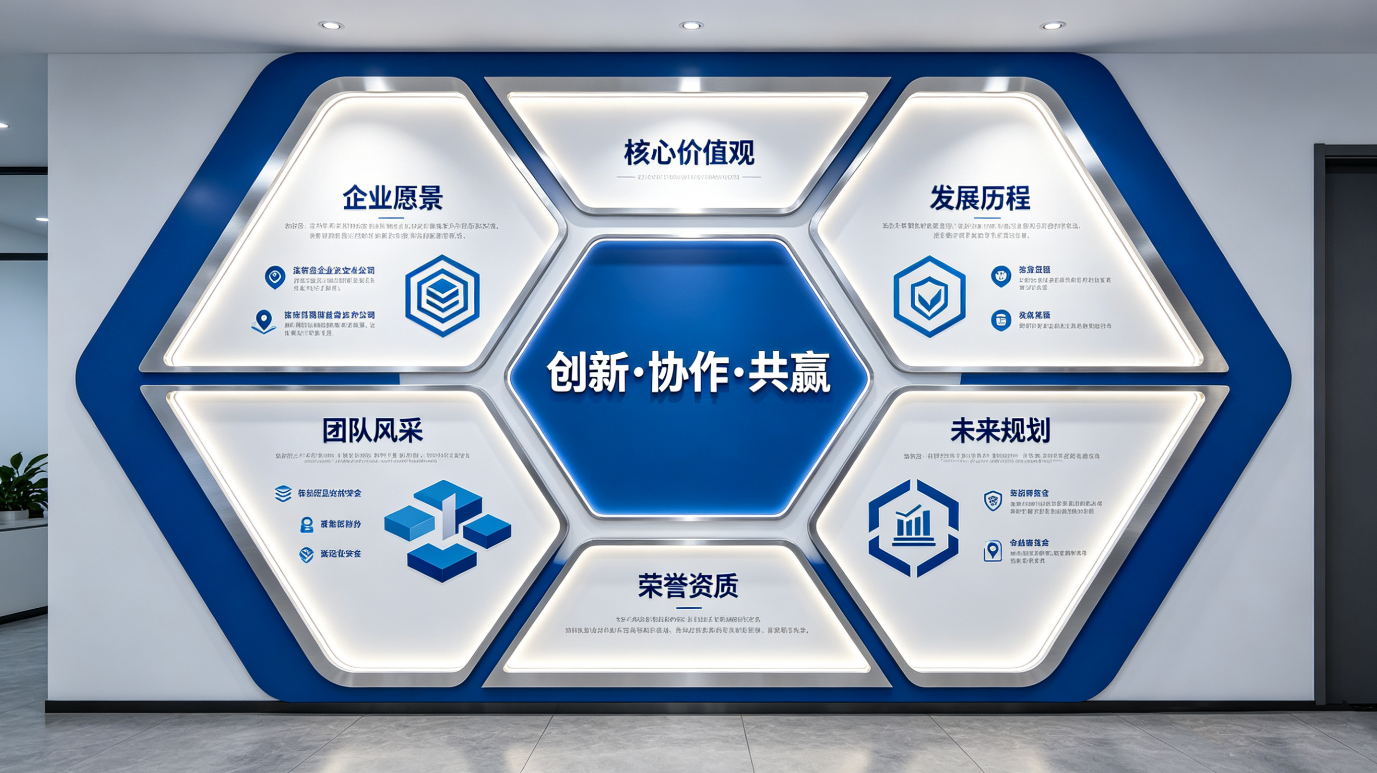 天全企业文化墙六边形避坑指南（新手常犯5个错误）
